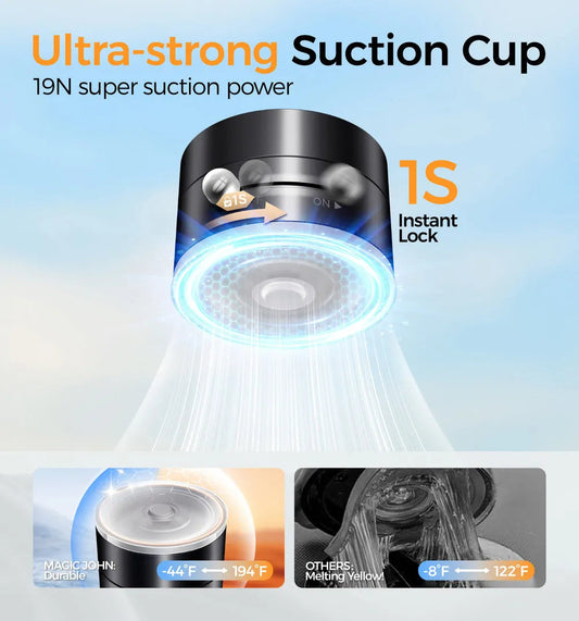 360° Magnetic vacuum  Phone Holder