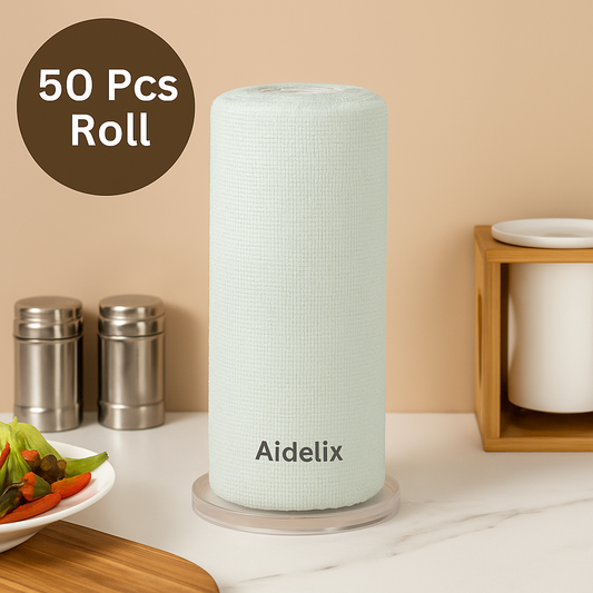 AIDELIX™ – MICROFIBER CLEANING CLOTH ROLL
