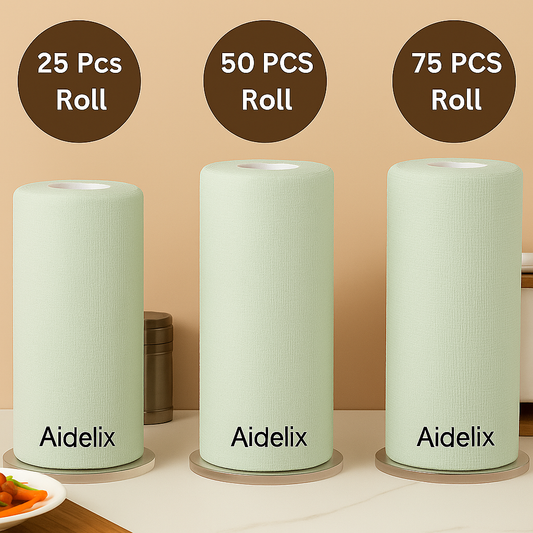 AIDELIX™ – MICROFIBER CLEANING CLOTH ROLL