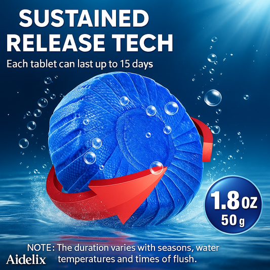 Aidelix™ – Toilet Cleaning Tablets