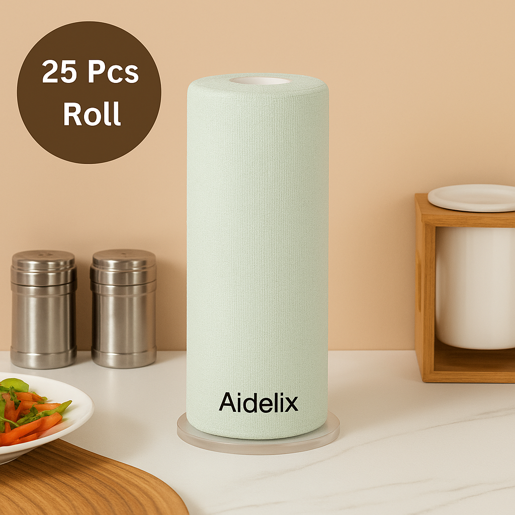 AIDELIX™ – MICROFIBER CLEANING CLOTH ROLL