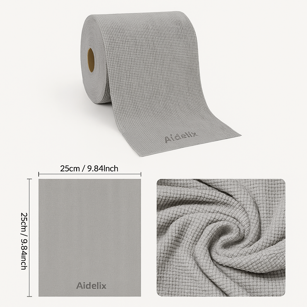 AIDELIX™ – MICROFIBER CLEANING CLOTH ROLL